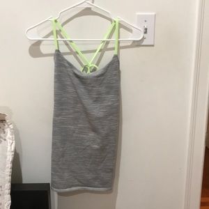Lululemon tank with built in bra